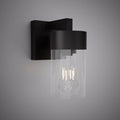 1 Lights Aurora 1-Light Wall Sconce Matte Black   60W