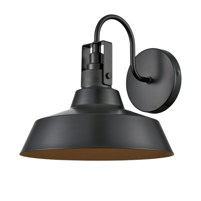 10'' Axell Powder Coated Black 1 Light Wall Sconce