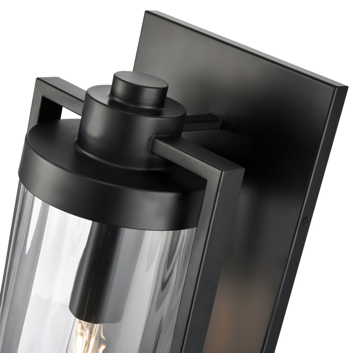 10'' Braselton Powder Coated Black 1 Light Wall Sconce