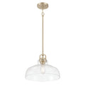 10'' Clarien Modern Gold 1 Light Pendant