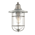 10''  Galvanized 1 Light Wall Sconce