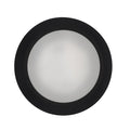 10-inch Black 25W Dimmable LED Disc Downlight, 3000K, 2000 Lumens
