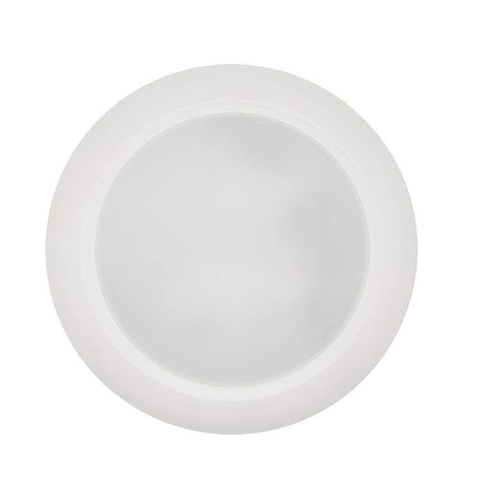 10-inch White 25W Dimmable LED Disc Downlight, 3000K, 2000 Lumens
