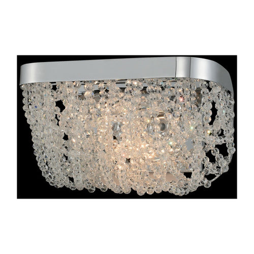 10'' Lana 2 Light Chrome Wall Sconce
