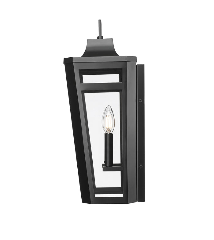 10'' Sumerlin Powder Coated Black 2 Light Wall Sconce