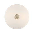 10'' Verlana Modern GoldEtched Opal 2 Light Semi-Flush Mount