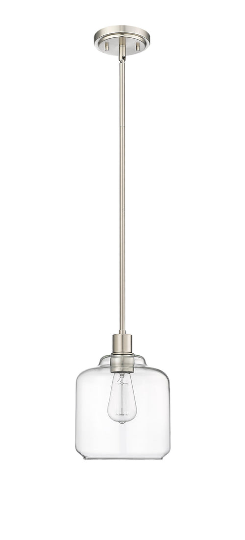 10.2'' Asheville Brushed Nickel 1 Light Mini Pendant