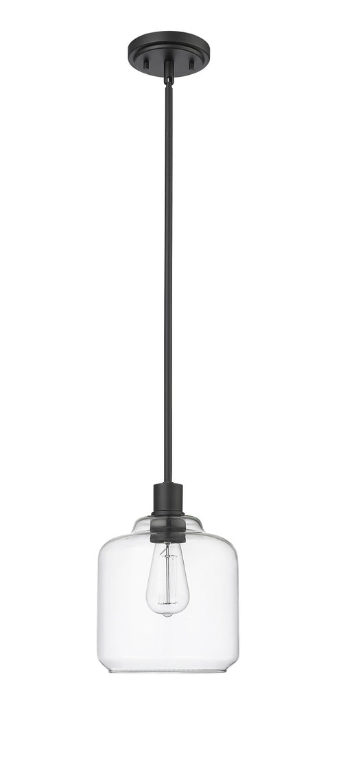 10.2'' Asheville Matte Black 1 Light Mini Pendant