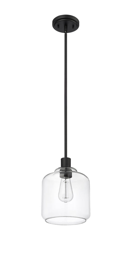 10.2'' Asheville Matte Black 1 Light Mini Pendant