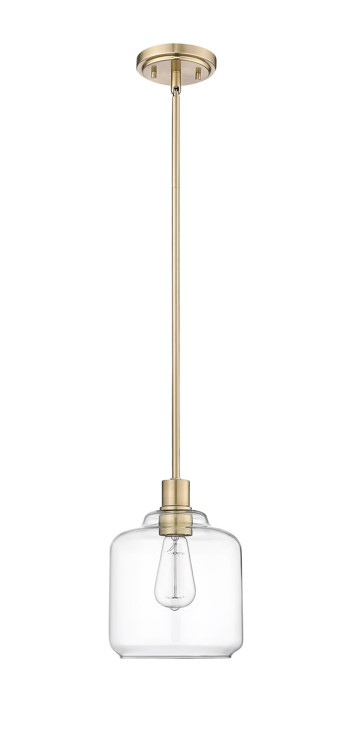 10.2'' Asheville Modern Gold 1 Light Mini Pendant