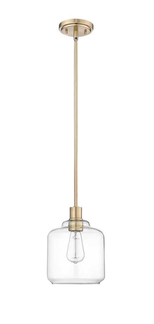 10.2'' Asheville Modern Gold 1 Light Mini Pendant