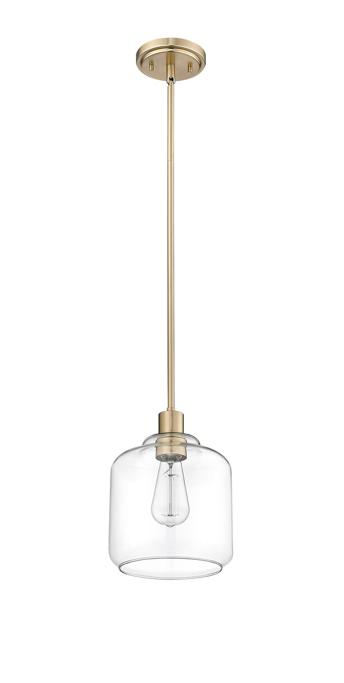 10.2'' Asheville Modern Gold 1 Light Mini Pendant