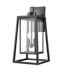 10.25'' Denzell Powder Coated Black 2 Light Wall Sconce