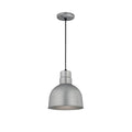 10.25'' R Series Galvanized 1 Light Pendant