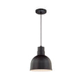 10.25'' R Series Satin Black 1 Light Pendant