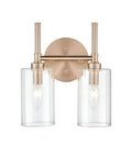 10.5'' Chastine Modern Gold 2 Light Bath Vanity