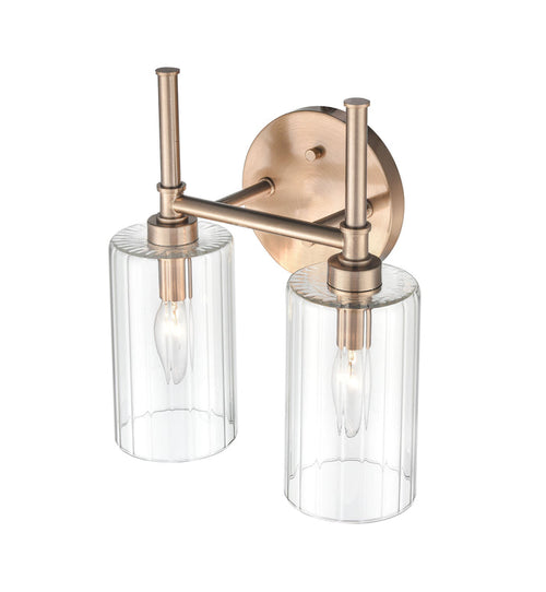 10.5'' Chastine Modern Gold 2 Light Bath Vanity