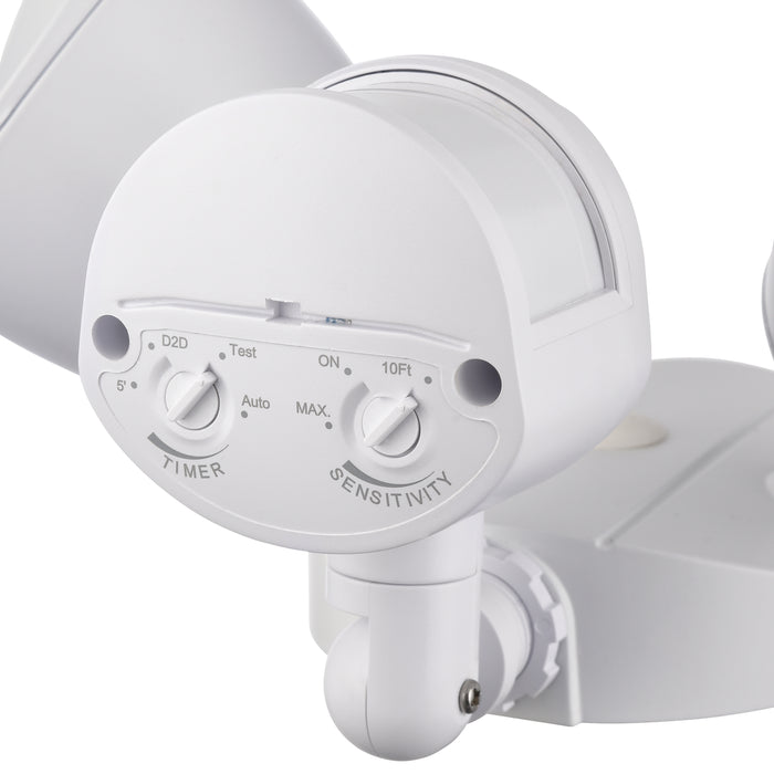 10.5''  Matte White  Light Flood Light