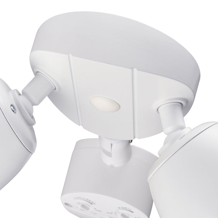 10.5''  Matte White  Light Flood Light