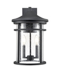 10.5'' Namath Textured Black 2 Light Wall Sconce