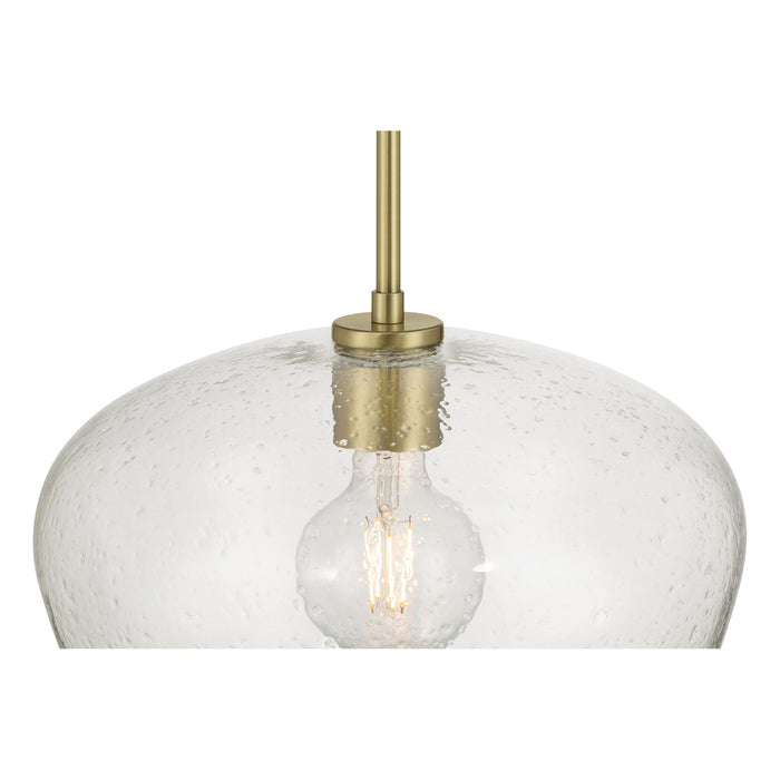 10.5'' Pomari Vintage Brass 1 Light Pendant