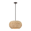 10.75'' Bemo Oiled Bronze 1 Light Pendant