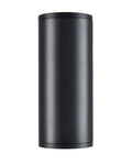 10.75-inch Vegas Powder Coated Black Outdoor Wall Sconce