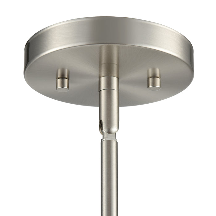 10.75'' Laphia Brushed Nickel 1 Light Pendant