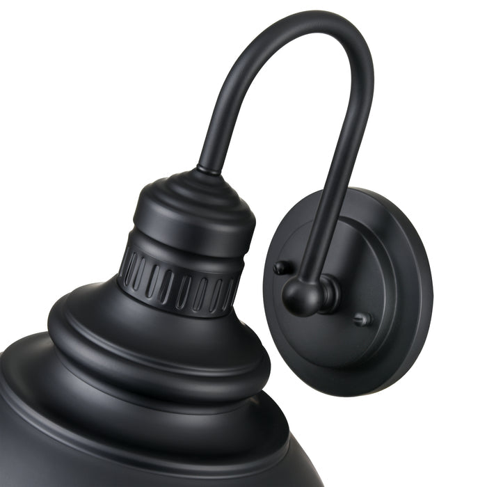 11'' Adda Powder Coated Black  Light Wall Sconce