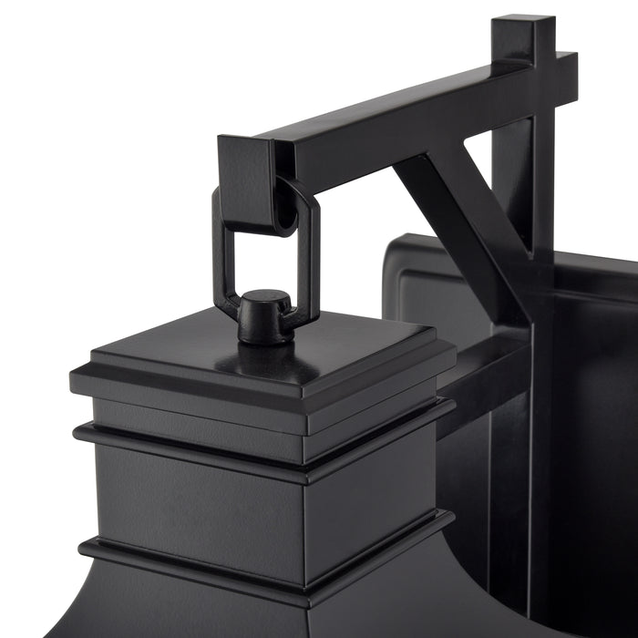 11'' Edenton Matte Black 3 Light Wall Sconce