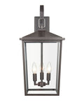 11'' Fetterton Powder Coated Bronze 3 Light Wall Sconce