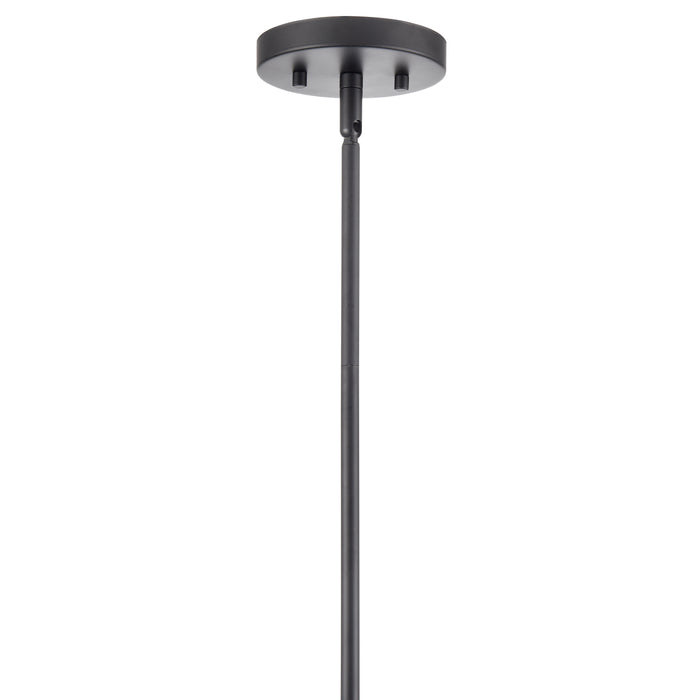 11'' Laphia Matte Black 5 Light Chandelier
