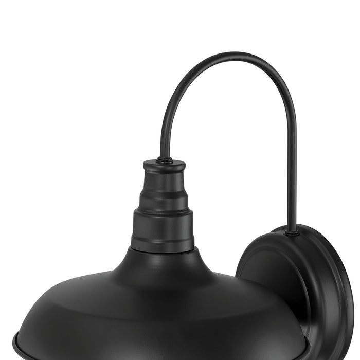 11'' Milltown Powder Coated Black 1 Light Wall Sconce
