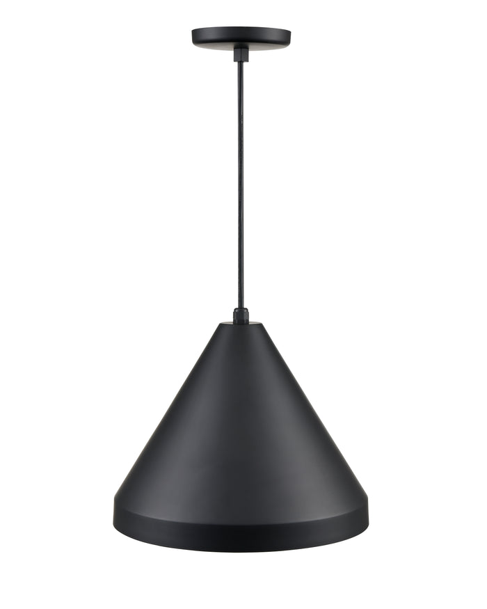 11.25'' R Series Satin Black 1 Light Pendant