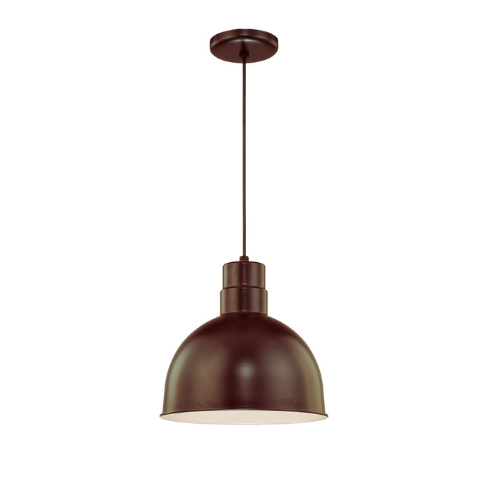 11.5'' R Series Architectural Bronze 1 Light Pendant
