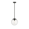 11.75'' Avell Matte Black 1 Light Pendant