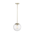 11.75'' Avell Modern Gold 1 Light Pendant