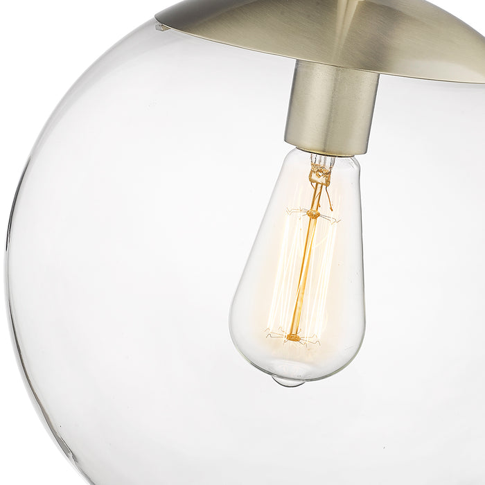 11.75'' Avell Modern Gold 1 Light Pendant