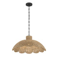 11.75'' Malura Matte Black 1 Light Pendant