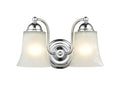 12'' Abelia Chrome 2 Light Bath Vanity