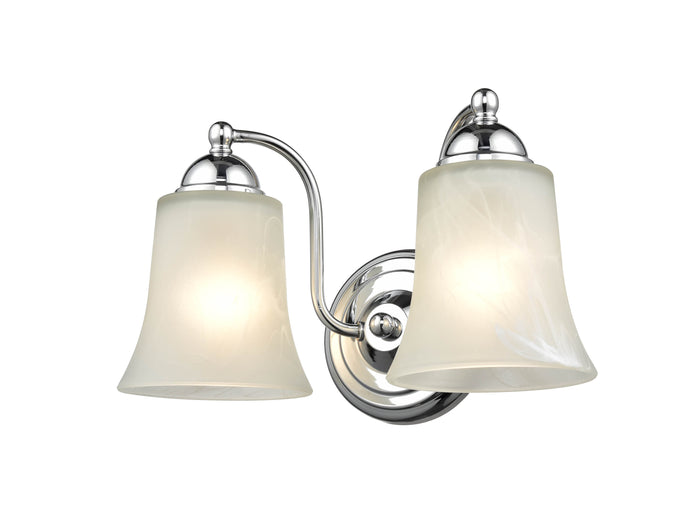 12'' Abelia Chrome 2 Light Bath Vanity