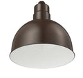 12'' Architectural Bronze Metal R Series Deep Bowl Shade