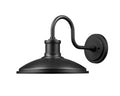 12'' Calhoun Textured Black 1 Light Wall Sconce