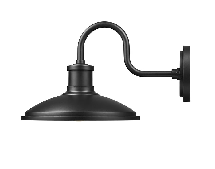 12'' Calhoun Textured Black 1 Light Wall Sconce