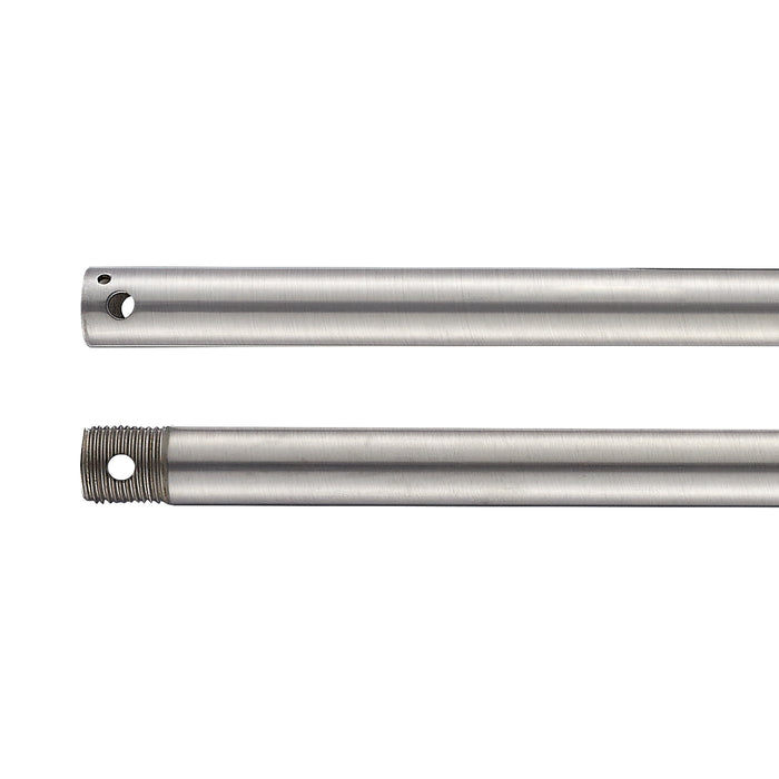 12-inch Brushed Nickel Fan Downrod