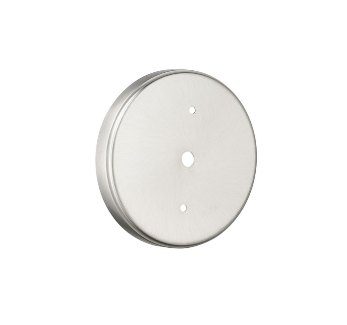 12-inch Kairo Brushed Nickel 1-Light Clear Glass Pendant Light