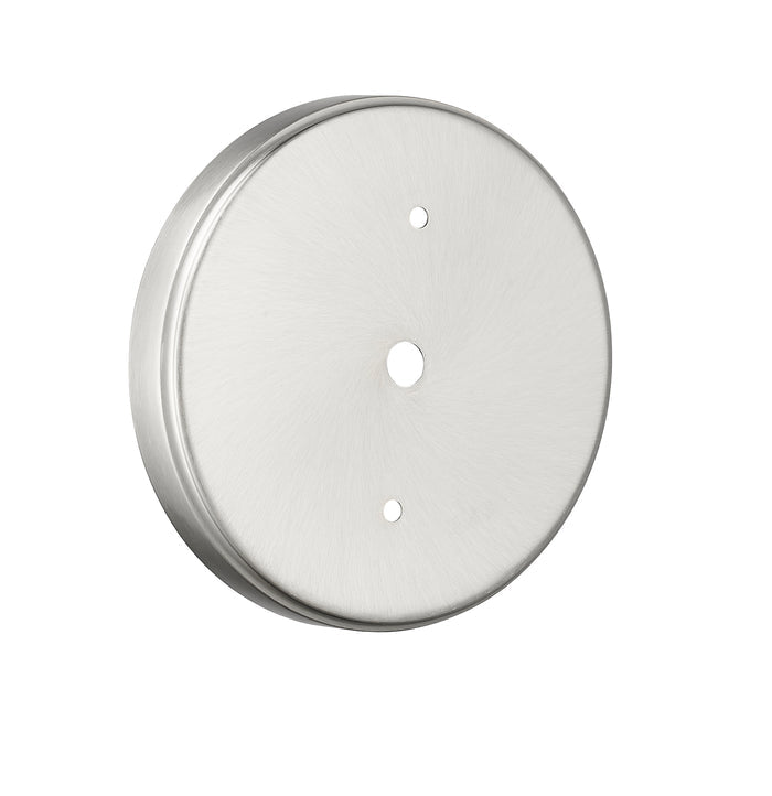 12-inch Kairo Brushed Nickel 1-Light Shiny Opal Glass Pendant Light