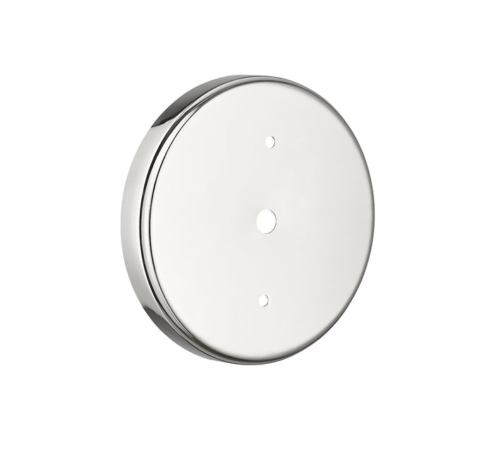 12-inch Kairo Polished Nickel 1-Light Clear Glass Pendant Light