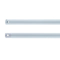 12-inch Matte White Fan Downrod