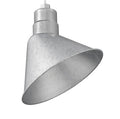 12-inch R Series Galvanized Cone Angle Shade